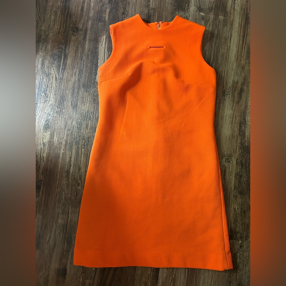 Vintage For JP Only Orange mini dress
